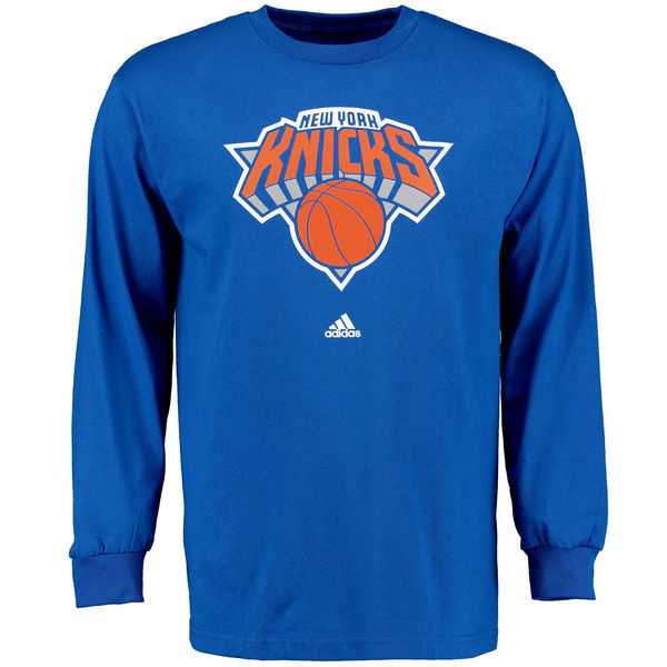 New York Knicks Royal Blue Prime Logo Long Sleeve WEM T-Shirt,We sell and wholesale New York Knicks Royal Blue Prime Logo Long Sleeve WEM T-Shirt on line form chian!